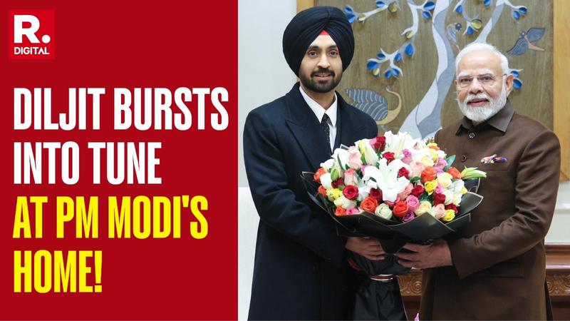 Diljit Dosanjh Meets PM Modi 