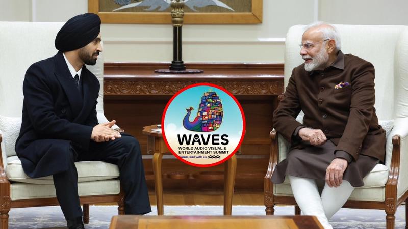 Diljit Dosanjh met PM Modi during his Dilluminati India tour