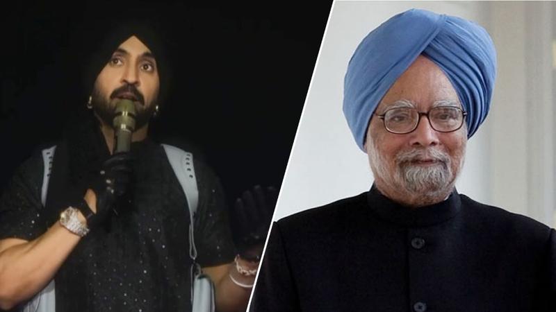 Diljit Dosanjh pays tribute to Manmohan Singh.