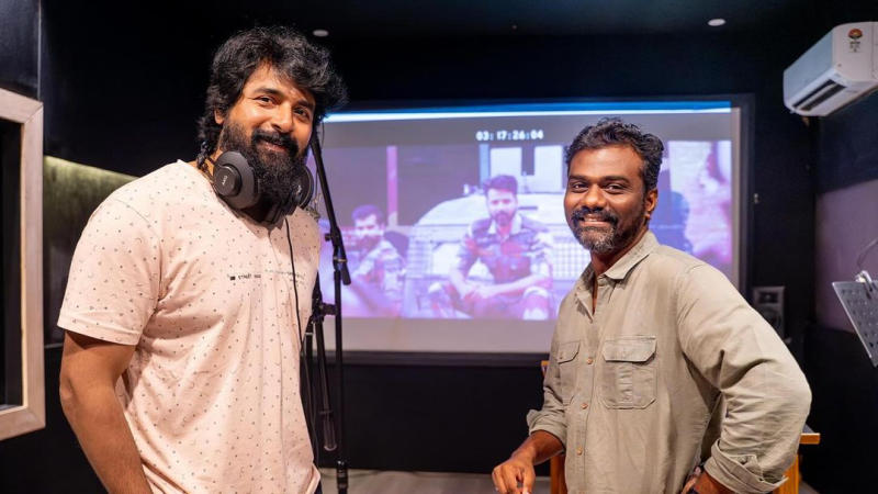 Director Rajkumar Periasamy with Sivakarthikeyan.