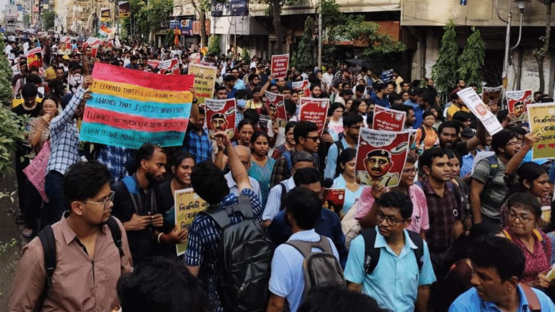 doctors protest in kolkata