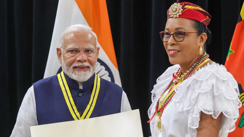 Dominica Honours PM Modi for His Support During COVID-19 and Strengthening India-Dominica Ties