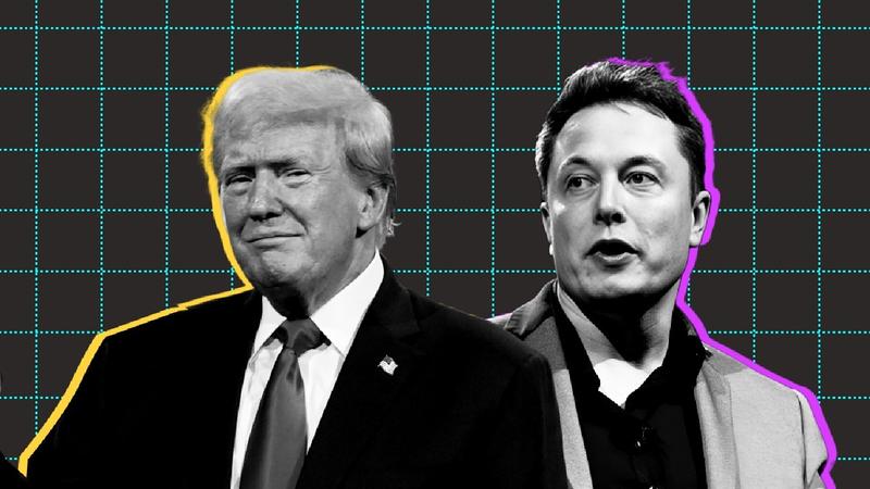 Donald Trump and Elon Musk