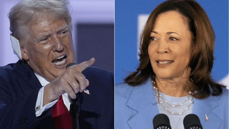 Donald Trump vs Kamala Harris