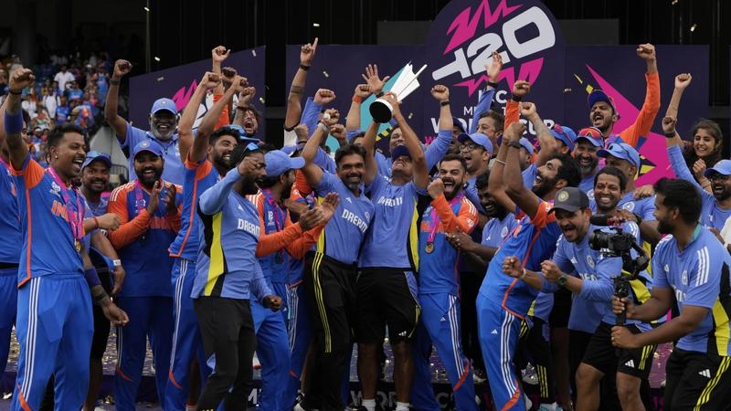 Team India win T20 World Cup 2024