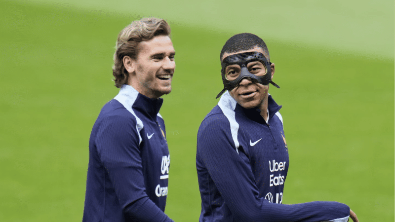 Antoine Griezmann, Kylian Mbappe