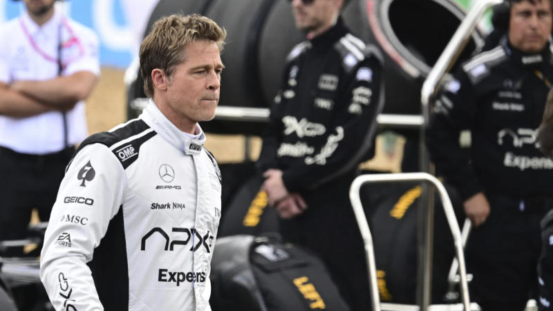 Brad Pitt in F1