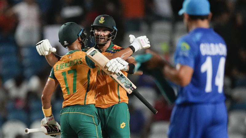 South Africa beat Afghanistan in T20 World Cup final