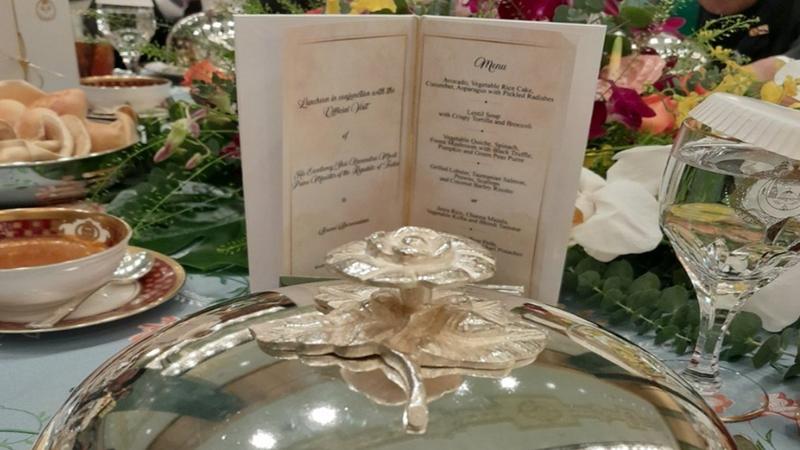 During PM Modi's visit, the Sultan of Brunei, Hassanal Bolkiah, hosted a distinguished lunch at his residence, the Istana Nurul Iman.