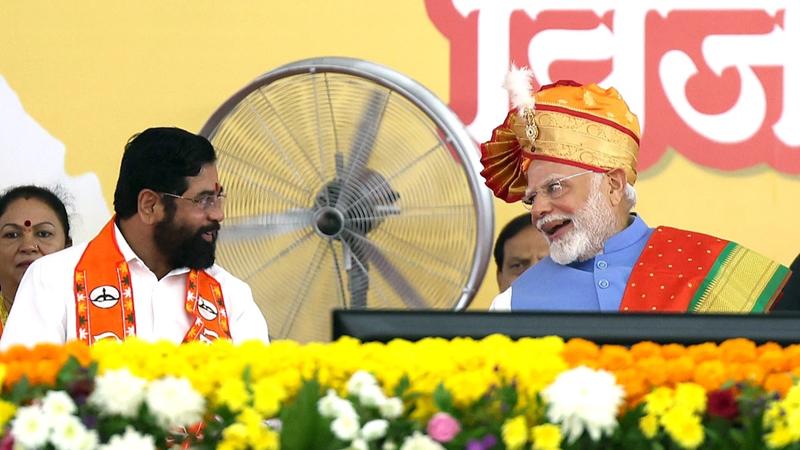 Eknath Shinde, PM Modi