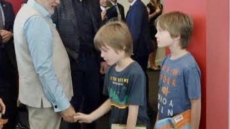 Old Photo of PM Modi and Elon Musk’s Kids Goes Viral, Tech Billionaire Responds