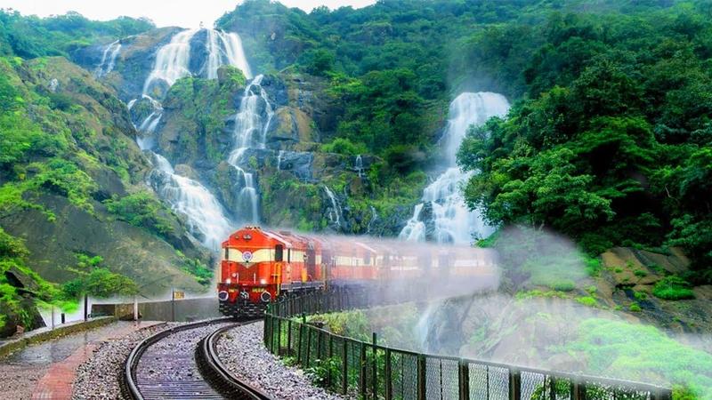 Experience the unperturbed natural extravaganzas of India on a scenic train journey.