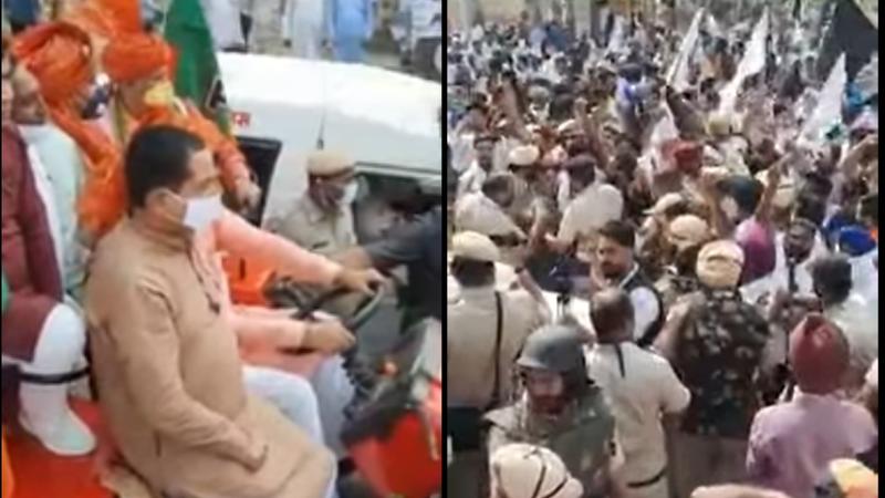 Fact Check: Old Video Of Protest Against BJP Leaders Shared As Recent Ahead Of Haryana Polls