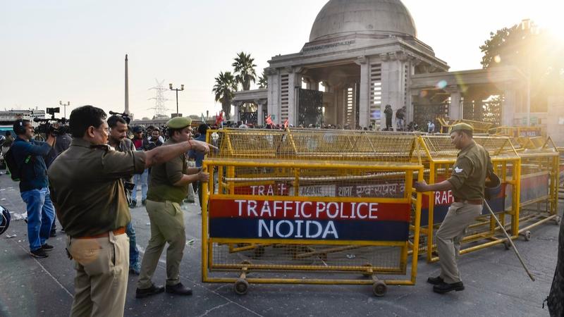 Farmers protest, Noida, UP, Uttar Pradesh