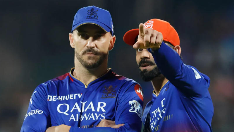 Faf du Plessis Likely to be Released, Virat Kohli Set to be Back as RCB Captain - REPORT