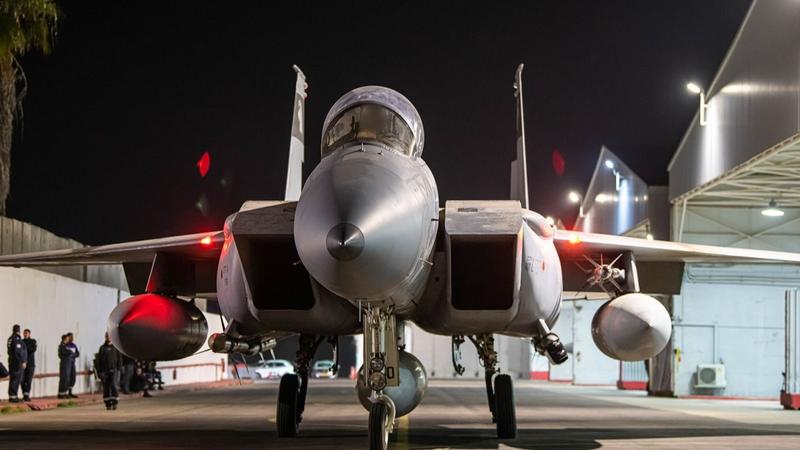 fighter jets departing for operation 'days of repentance', in Iran,