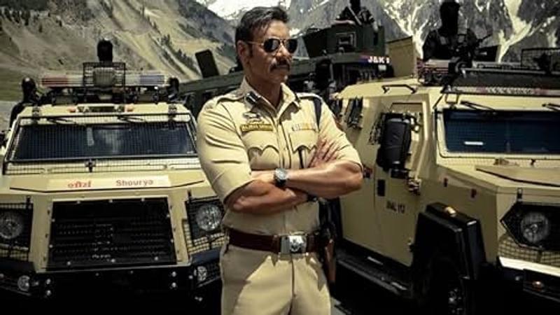 File photo of Ajay Devgn from Singham Again