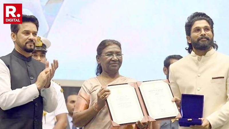 File photo of Allu Arjun receiving National Award for Pushpa