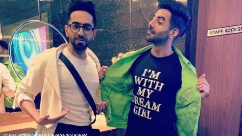 File photo of Ayushmann and Aparshakti 