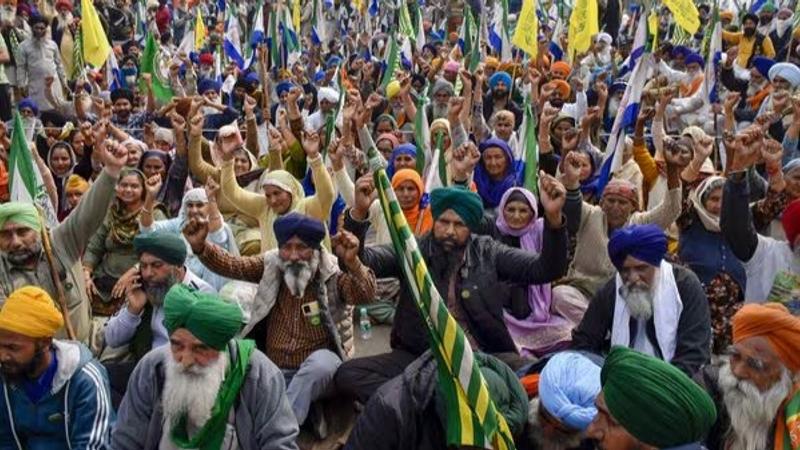 File photo of farmer Leaders at Punjab-Haryana Shambhu border