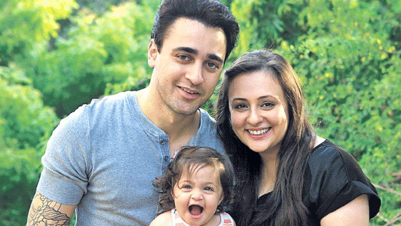 File photo of Imran Khan, ex-wife Avantika Malik and daughter Imara