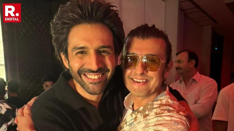 File photo of Sonu Nigam and Kartik Aaryan