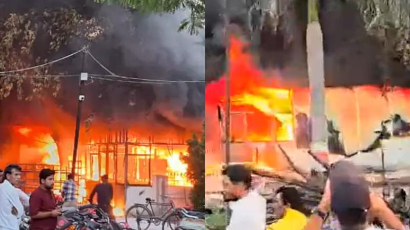 Fire Breaks Out at Bhagyoday Hospital in MP's Sagar