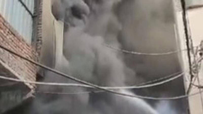 Fire breaks out at shop in Delhi's Najafgarh