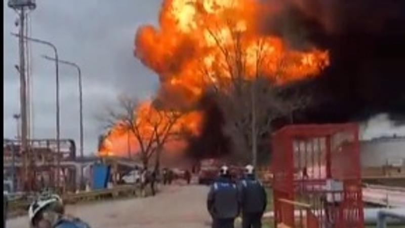 Fire in Argentina