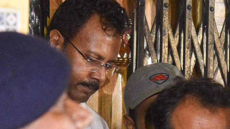 First Video Of Sandip Ghosh After Arrest | WATCH 