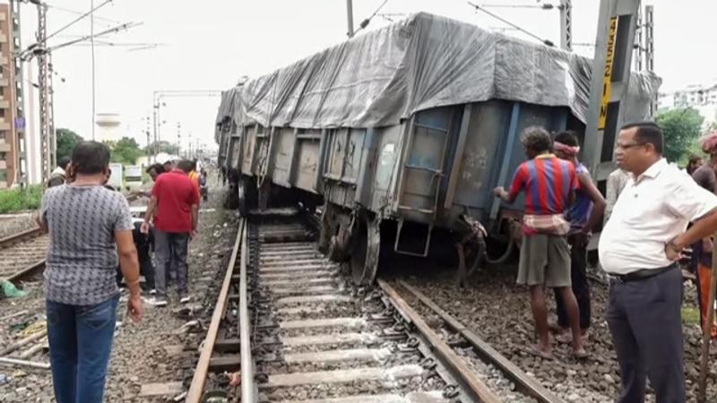 Five wagons of goods train derail in Boisar station yard