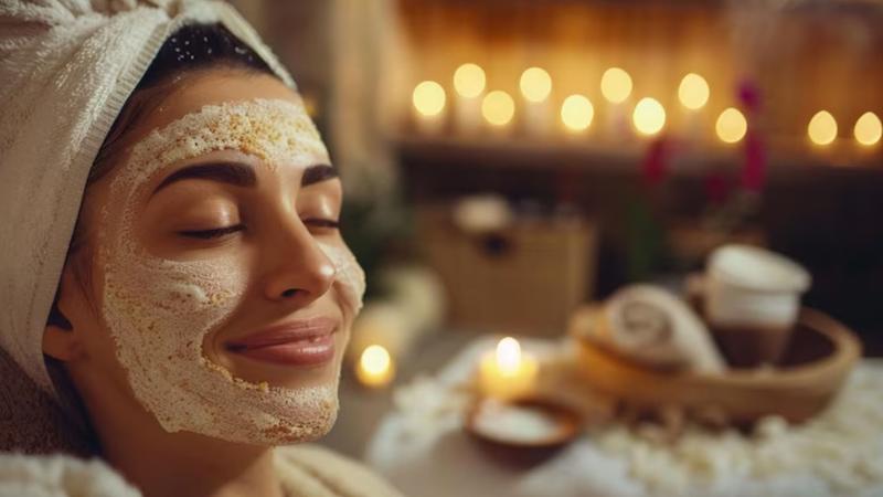 Flour Face Mask