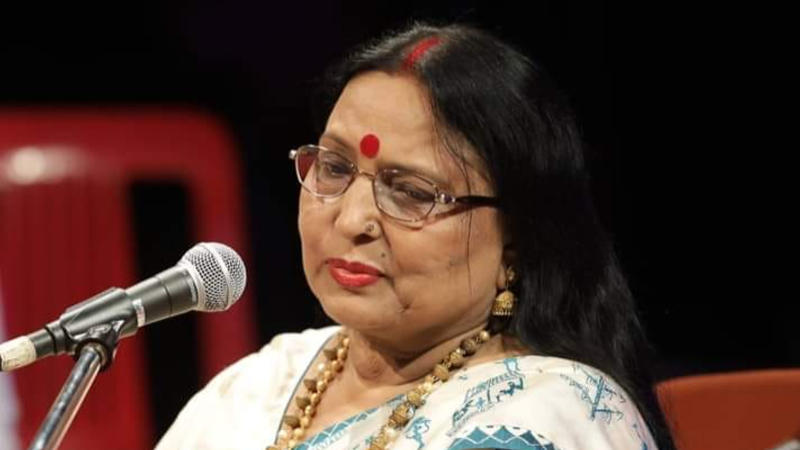 Folk singer Sharda Sinha also sang in Hindi movies