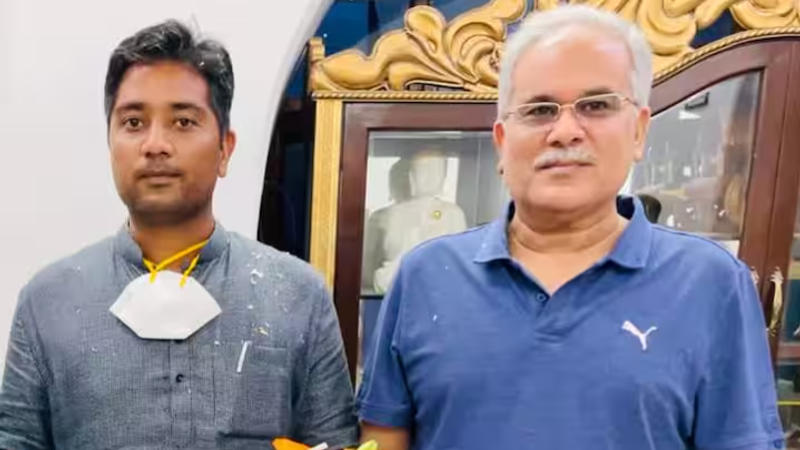 Former Chhattisgarh CM Bhupesh Baghel's son questioned in an attempt to murder case