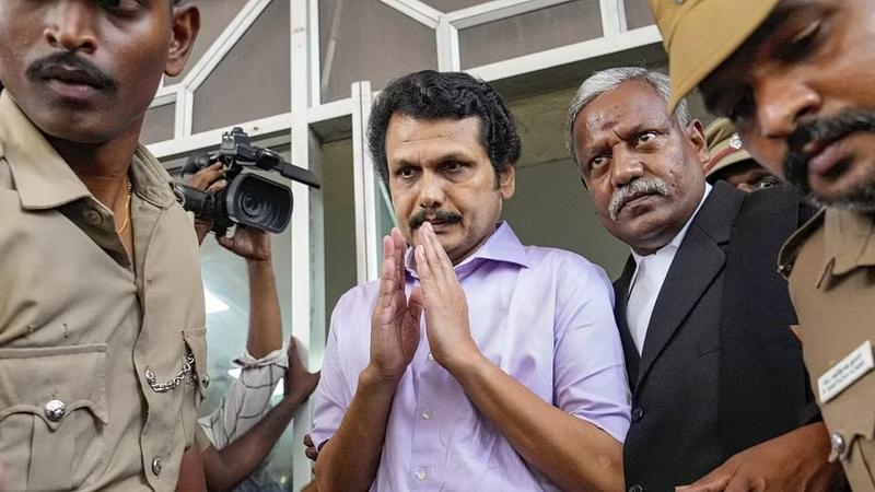 Former Tamil Nadu minister V Senthil Balaji's remand extended till Septe