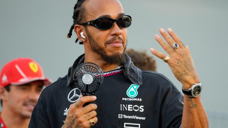 Formula One Driver Lewis Hamilton