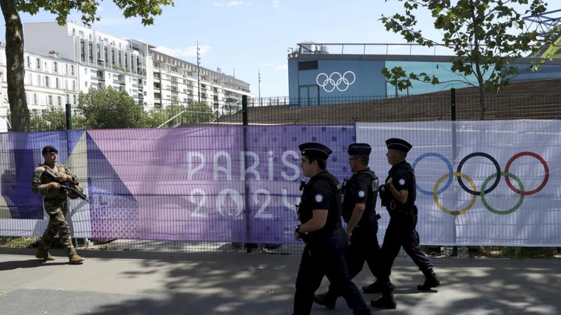 French anti-terror police detain suspect targeting Olympic Torch