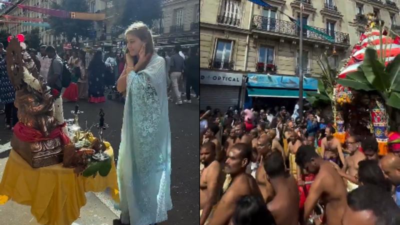 Ganesh Chaturthi Celebrations On Streets In Paris