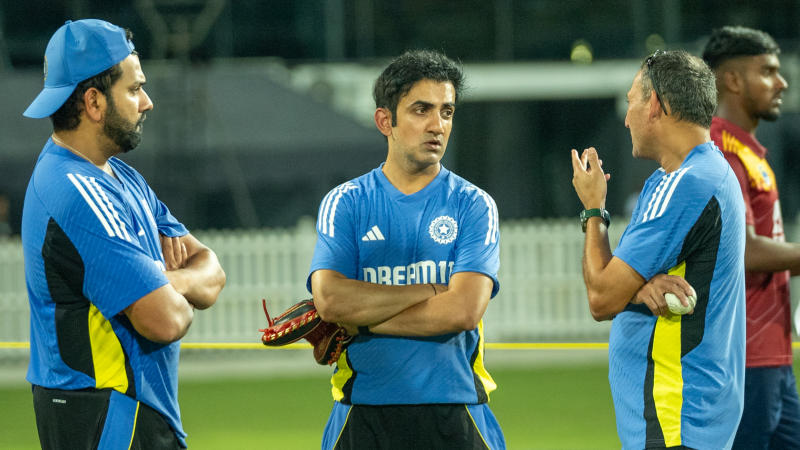 Gautam Gambhir, Anil Kumble, Rohit Sharma