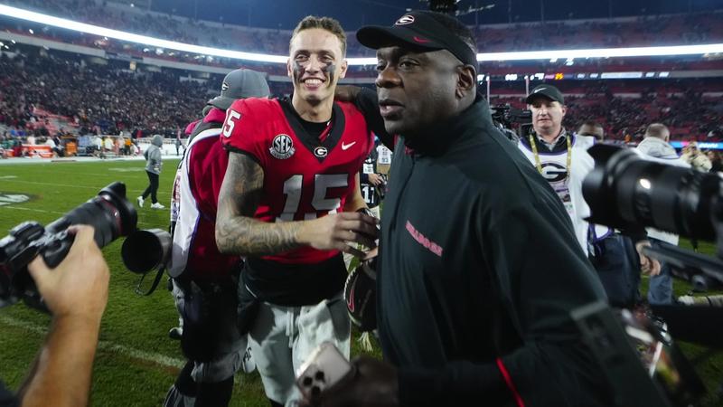 Georgia Quarterback Carson Beck