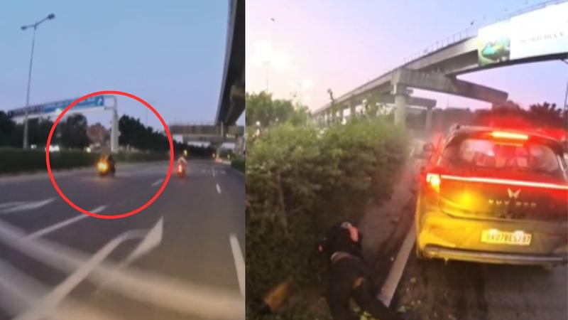 Gurugram Accident Video