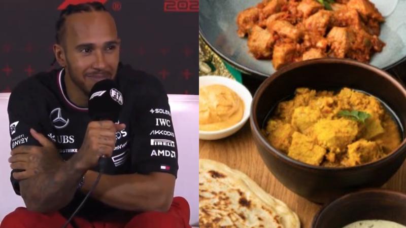 Lewis Hamilton reveals his favourite Indian Food