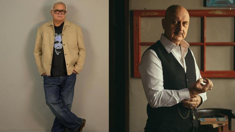 Hansal Mehta and Anupam Kher