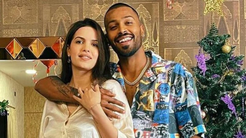 Hardik Pandya and Natasa Stankovic