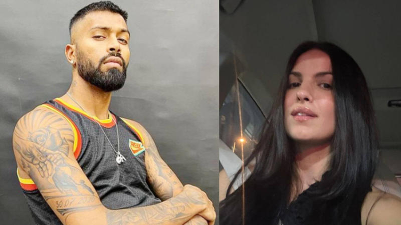 Hardik Pandya and Natasha Stankovic