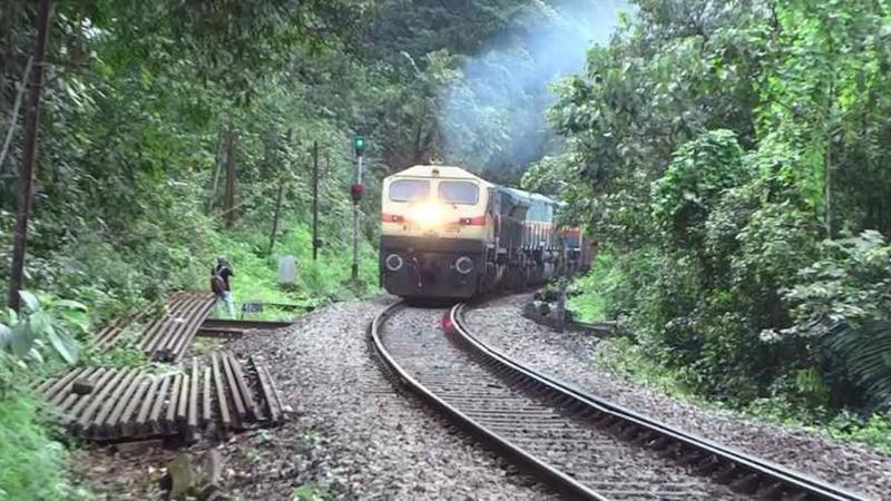 Hardiwar Dehradun railway line 