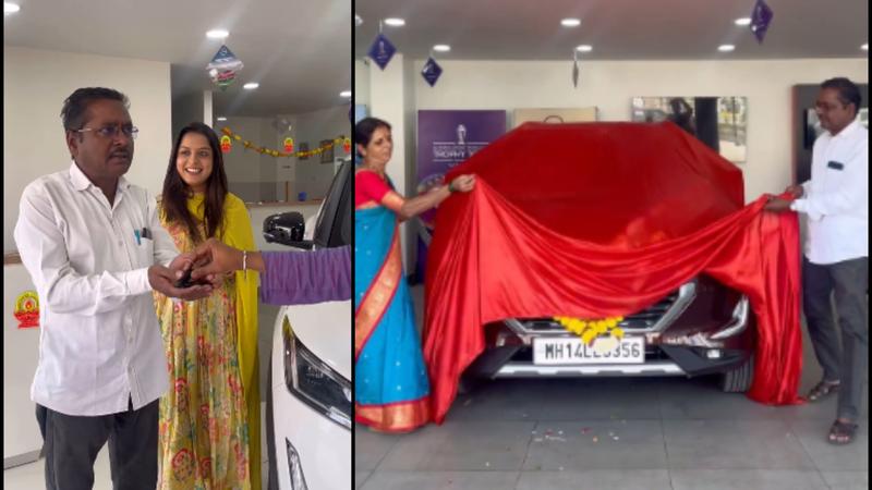 Heartwarming Moment as Daughter Surprises Father with Brand-New Car Goes Viral