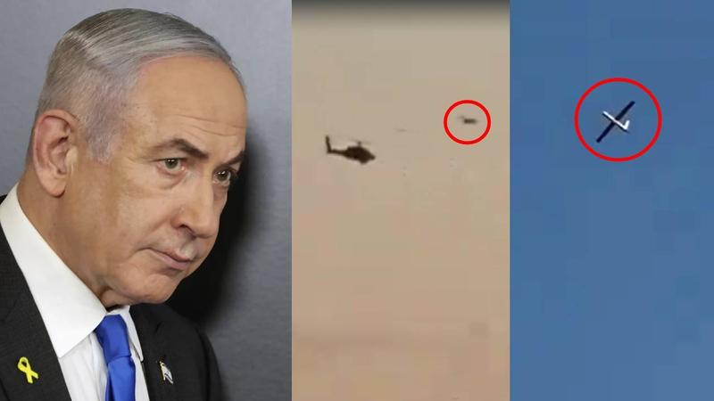 Hezbollah Drone from Lebanon targets Israeli PM Benjamin Netanyahu