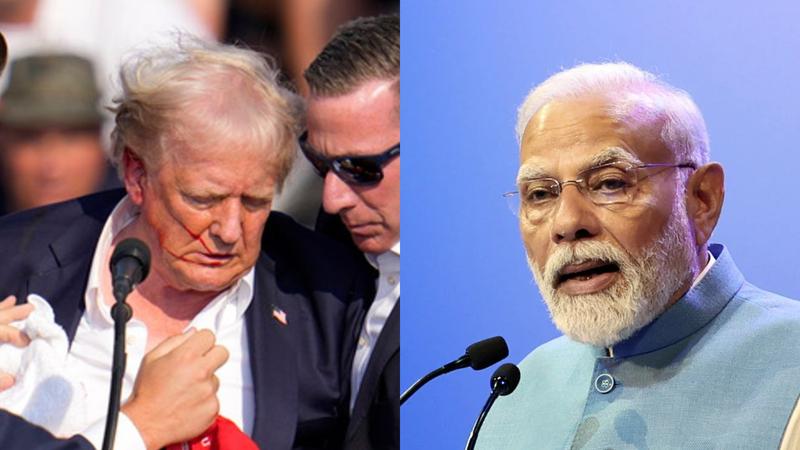 PM Modi Reacts to Attack on 'Friend' Donald Trump