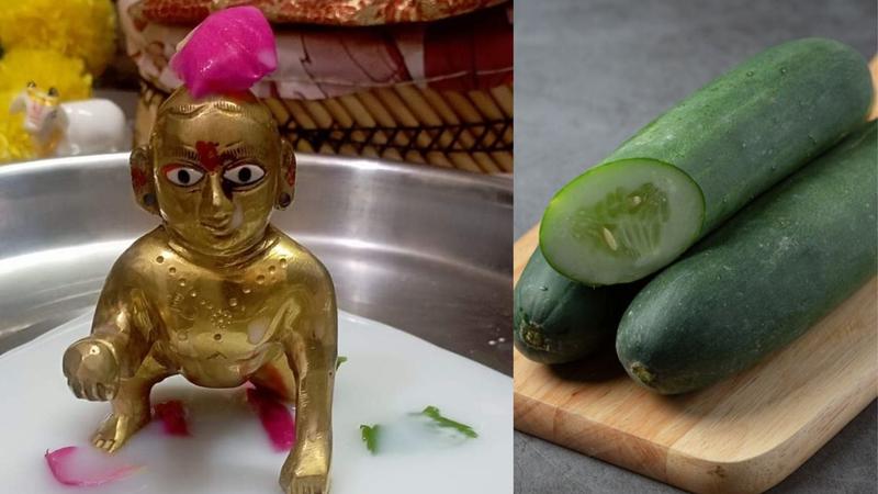 How To Krishna Born From Cucumber